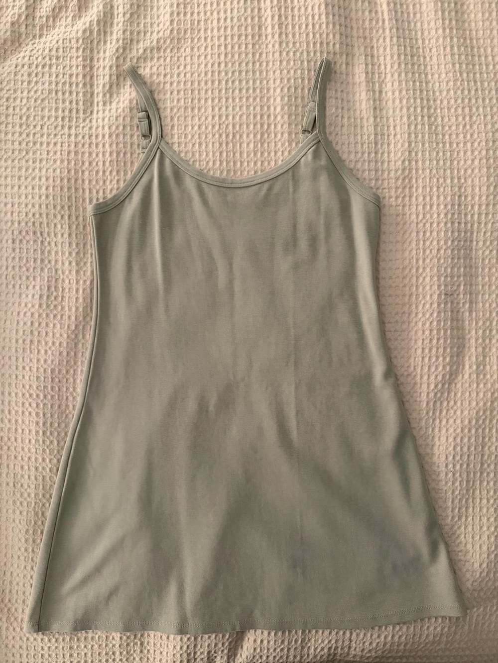 American Eagle Sage Green Mini Tank Dress